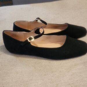 Elegant Black Mary Jane Flats